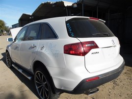 2011 Acura MDX White 3.7L AT 4WD #A23678